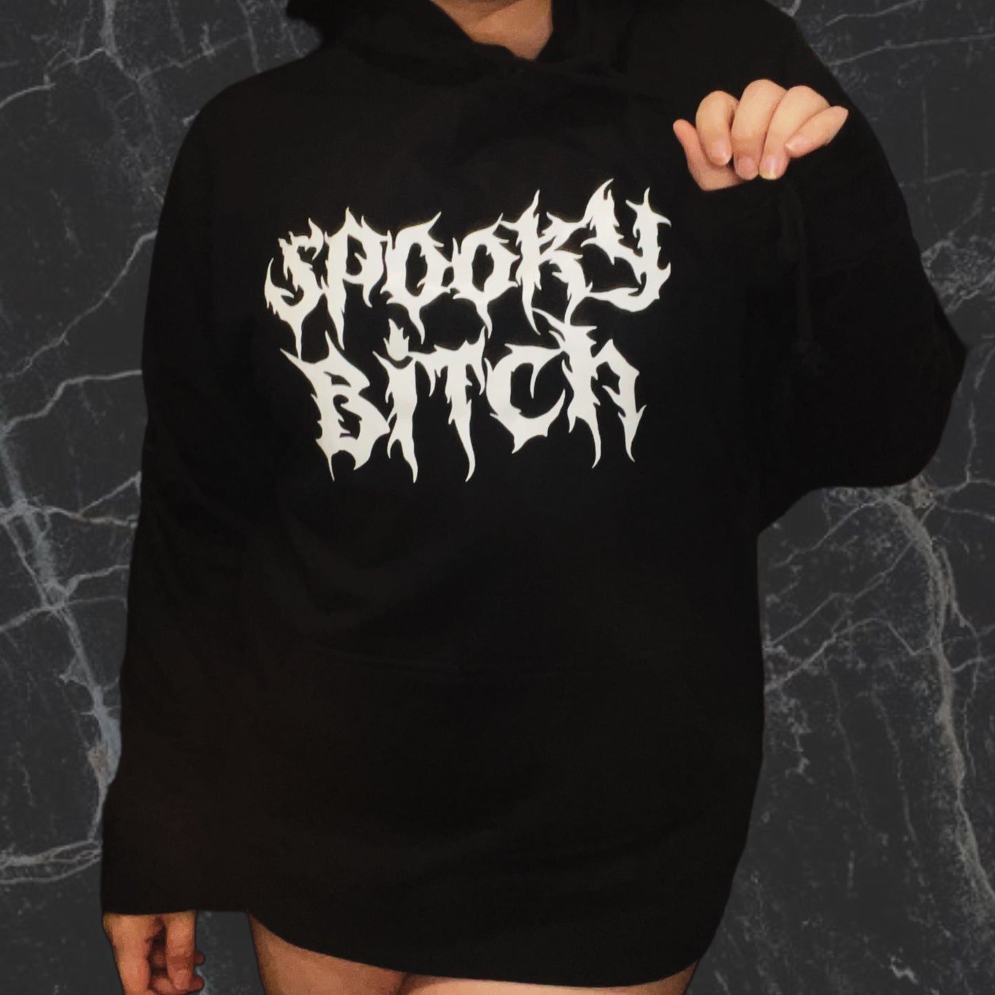 Spooky Bitch JawString Hoodie