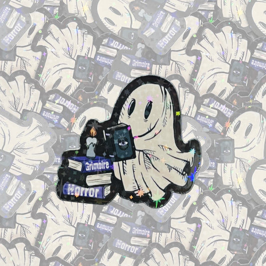 Ghost Reader Sticker