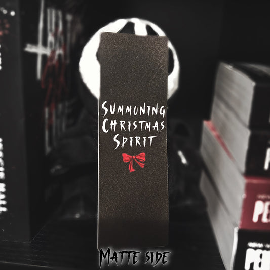 Summoning Christmas Spirit Bookmark