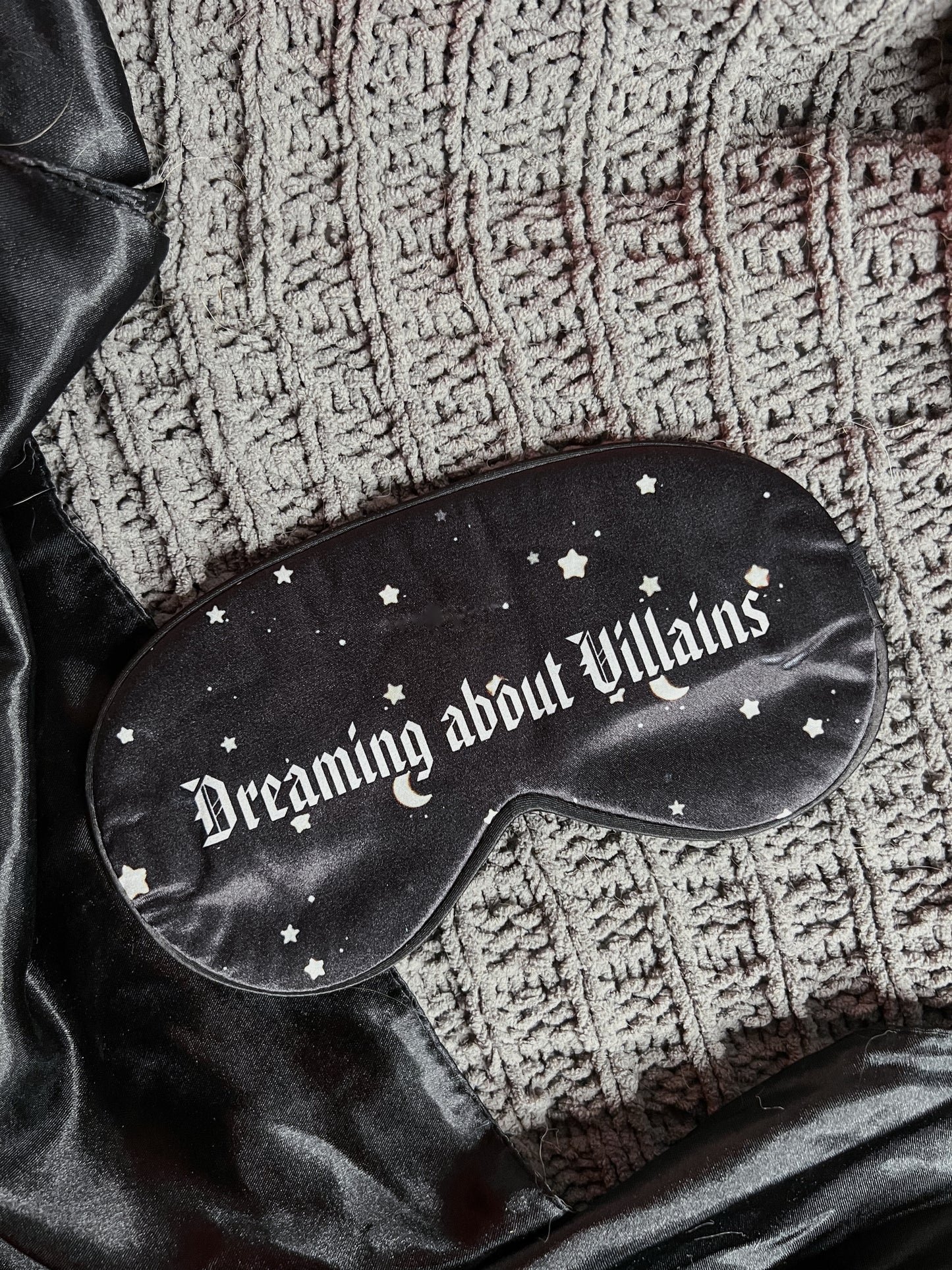 Dreaming about Villains Sleep Mask