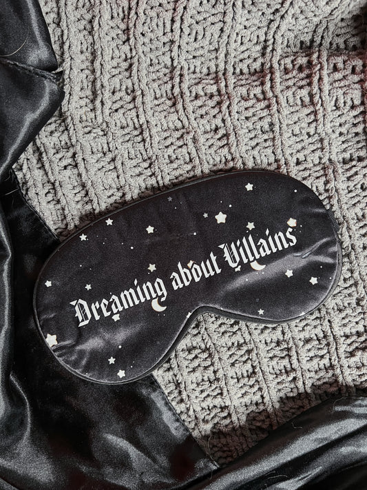 Dreaming about Villains Sleep Mask