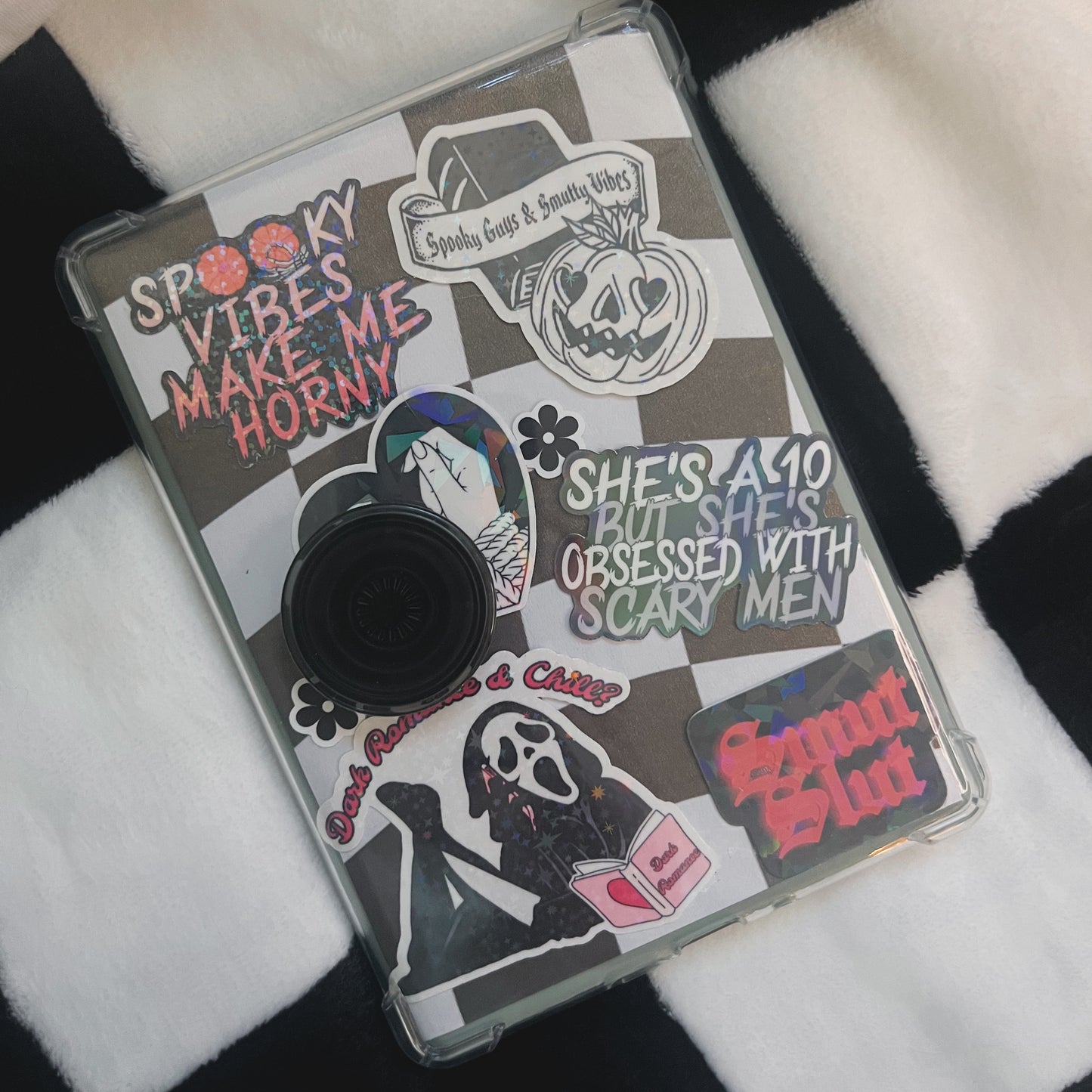 Dark Romance & Chill Ghostface Sticker