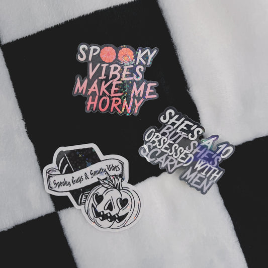 Spooky Themed Stickers Pack