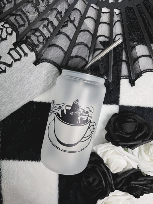 Drink Coffee & Read Dark Romance Tumbler