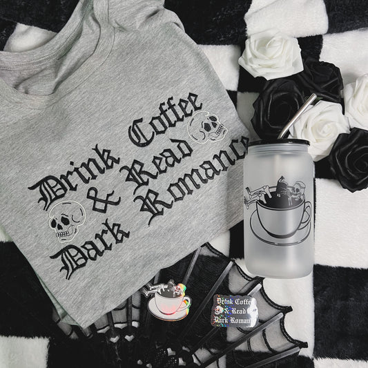 Drink Coffee & Read Dark Romance T-Shirt Bundle