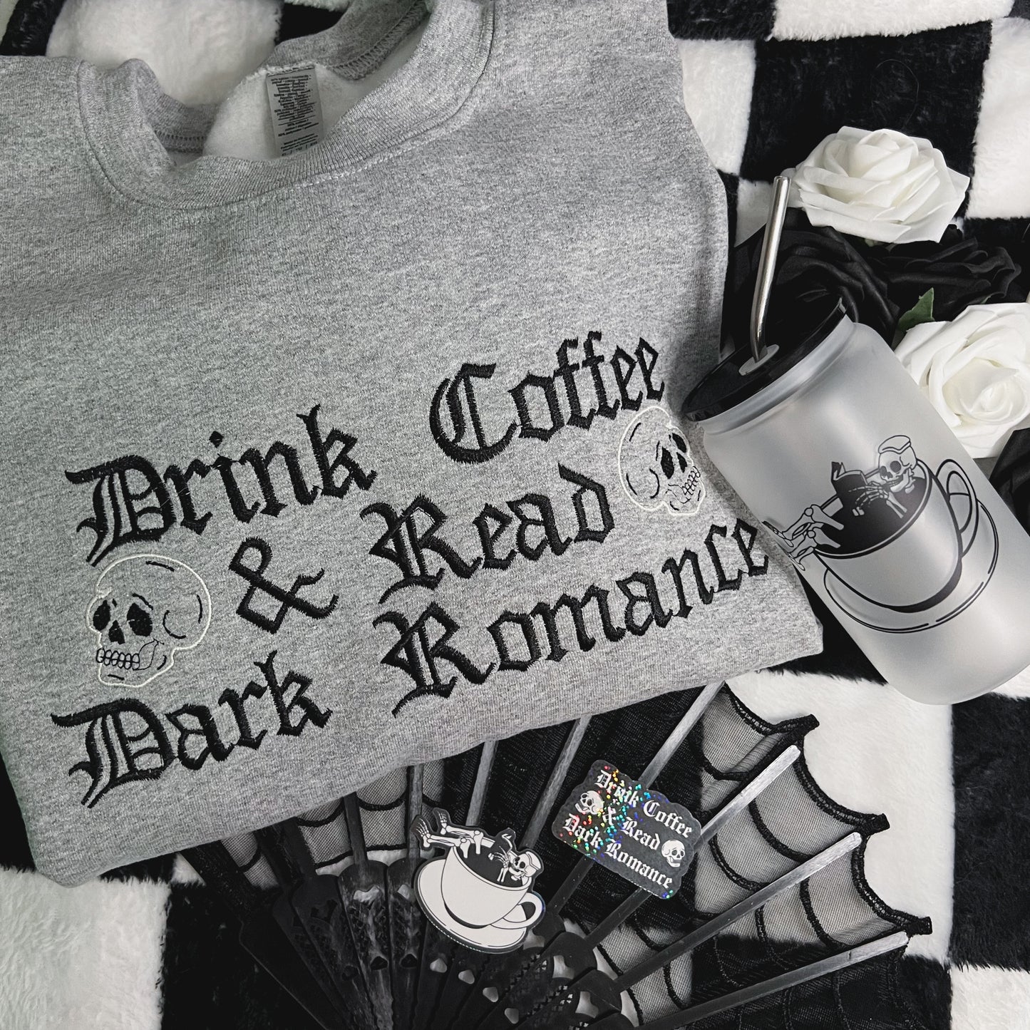 Drink Coffee & Read Dark Romance Sweatshirt Bundle